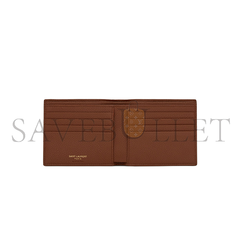 Y51 tiny cassandre eastwest wallet in grained leather ‎607727dti0w2126 (11*9.5*2.5cm)
